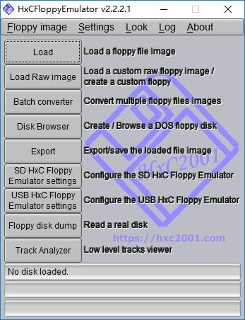 HxC Floppy Emulator下载,软盘模拟工具
