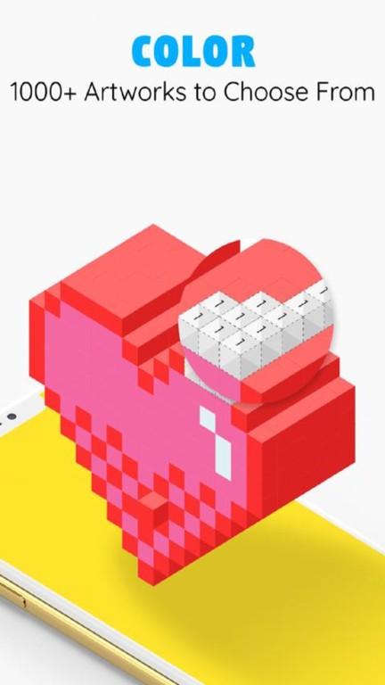 像素填色3d游戏下载,像素填色3d,像素游戏,涂鸦游戏