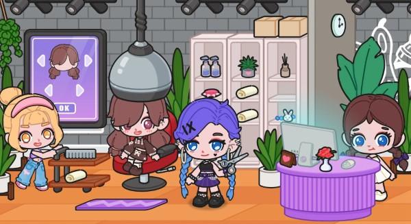 皮皮的小镇生活游戏(pippi)下载,皮皮的小镇生活,换装游戏,可爱游戏